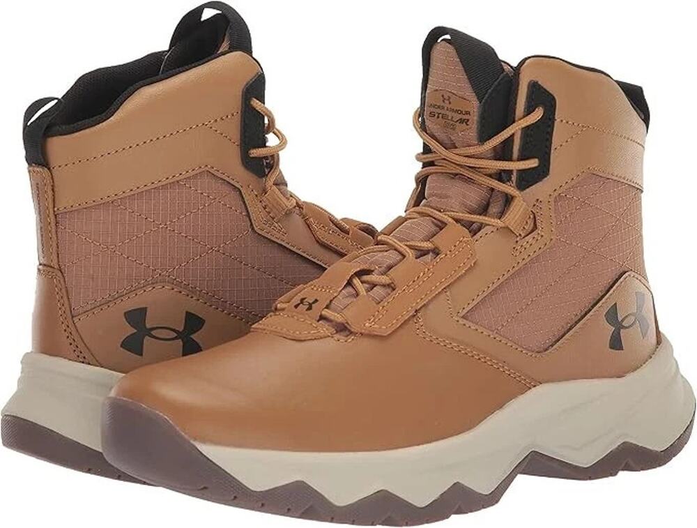 Under Armour Mens Stellar G2 Tactical Boots-sz 10-Brown